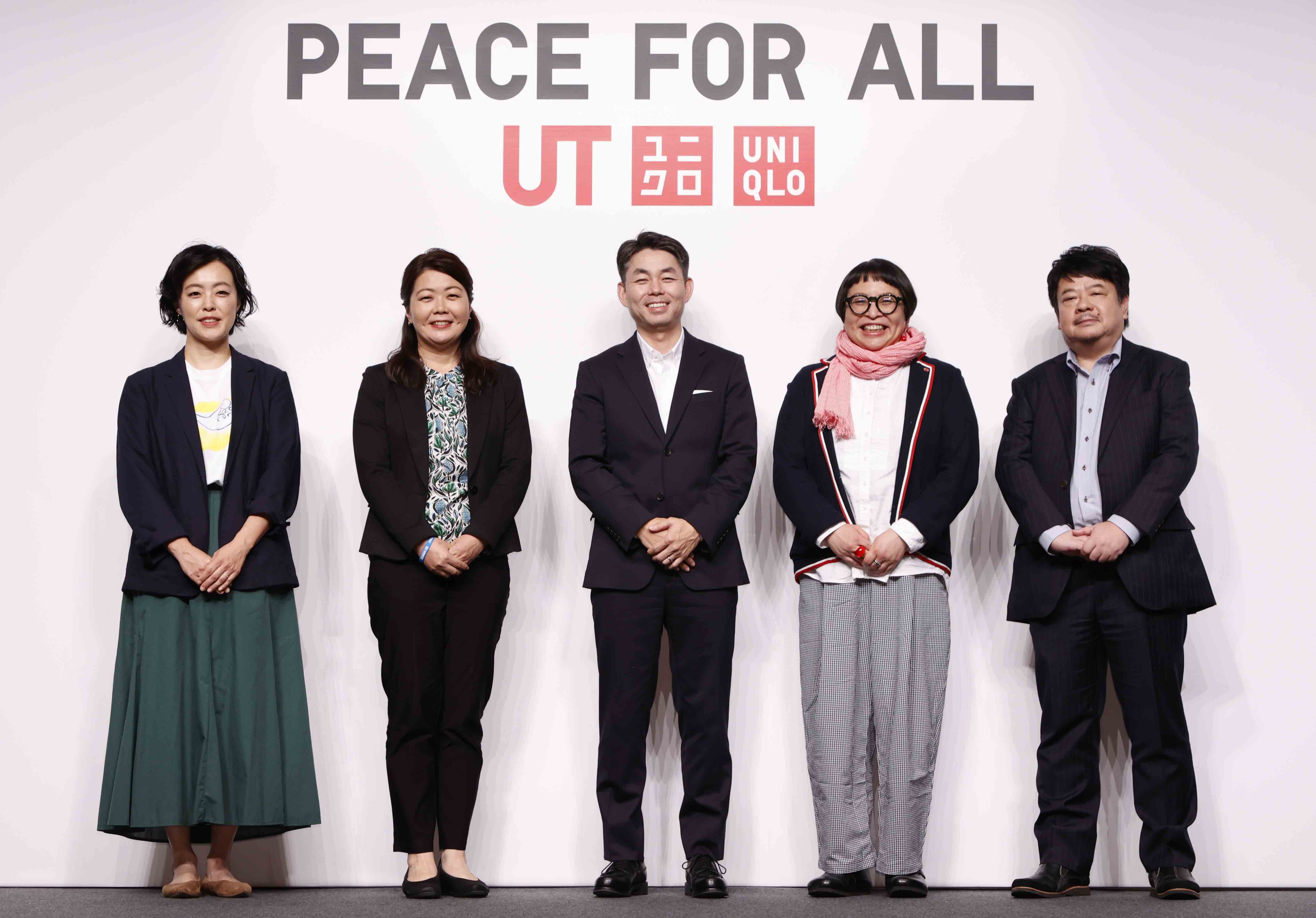 Ra mắt bộ sưu tập áo thun UT Peace for all, UNIQLO sẽ sử dụng 100% lợi nhuận cho mục đích thiện nguyện